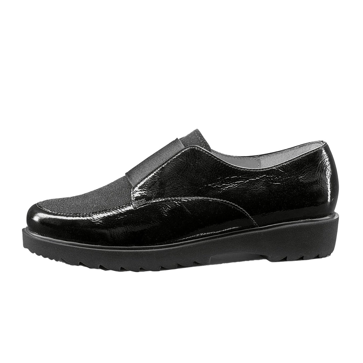 Ara Mindy Slip On Loafer (Women) - Black Dress-Casual - Loafer - The Heel Shoe Fitters