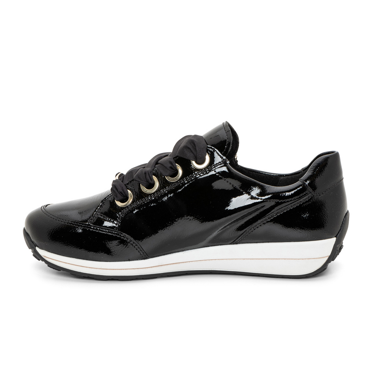 Ara Ollie Side Zip Lace Up Sneaker (Women) Athletic - Casual - Lace Up - The Heel Shoe Fitters