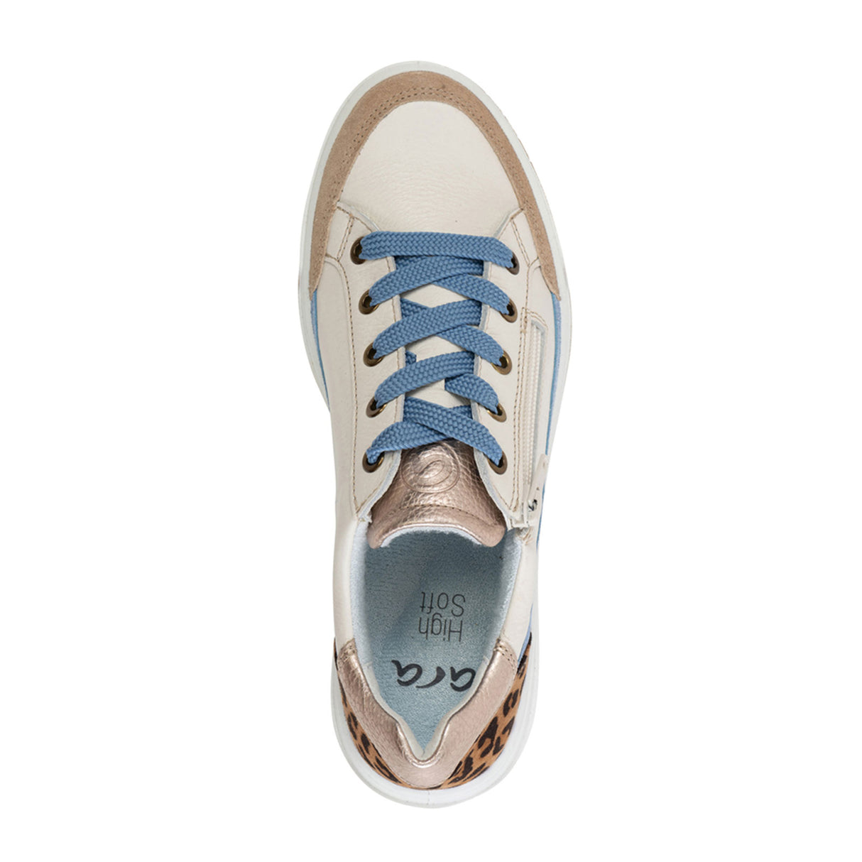 Ara Rio Sneaker (Women) - White Multi Athletic - Casual - Lace Up - The Heel Shoe Fitters