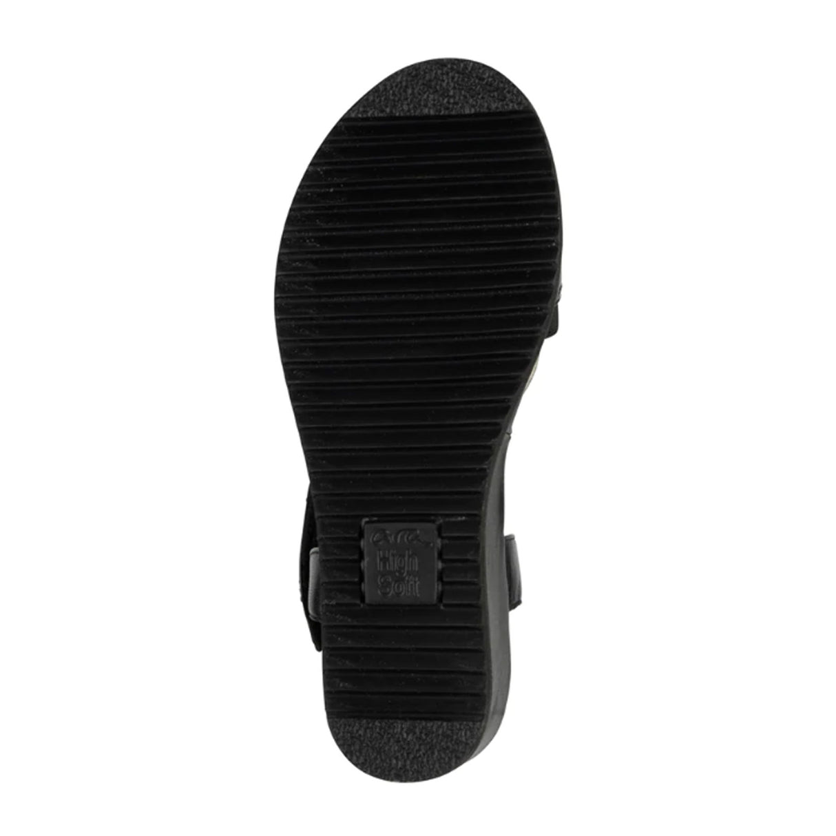 Ara Palmdale Wedge Sandal (Women) - Black Nappa Leather Sandal - Heel/Wedge - The Heel Shoe Fitters