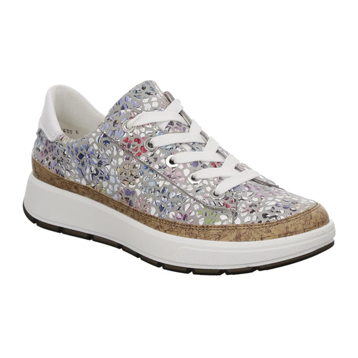 Ara Rem Sneaker (Women) - Natural/Stone/White Kork Athletic - Casual - Lace Up - The Heel Shoe Fitters