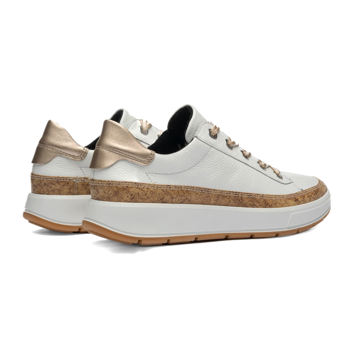 Ara Rem Sneaker (Women) - Natur/Weiss Athletic - Casual - Lace Up - The Heel Shoe Fitters