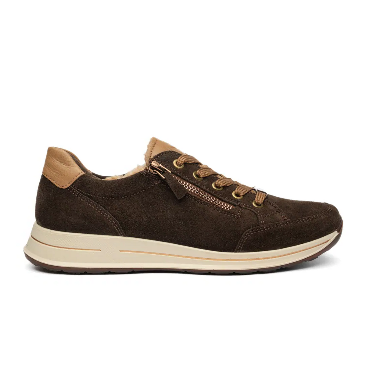 Ara Oleanna Sneaker (Women) - Brown Suede