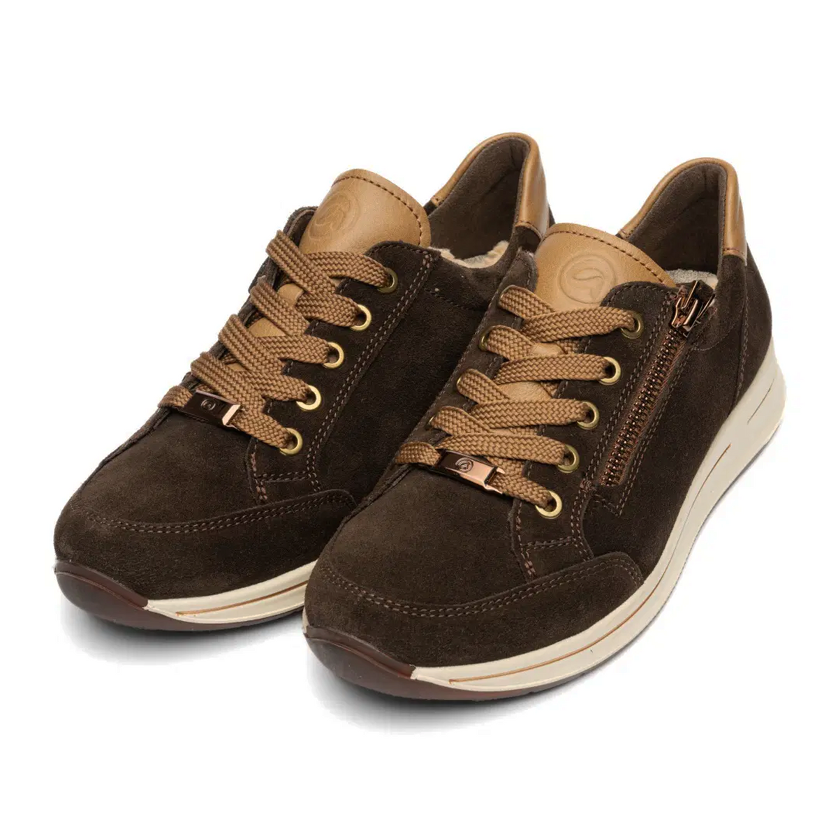 Ara Oleanna Sneaker (Women) - Brown Suede