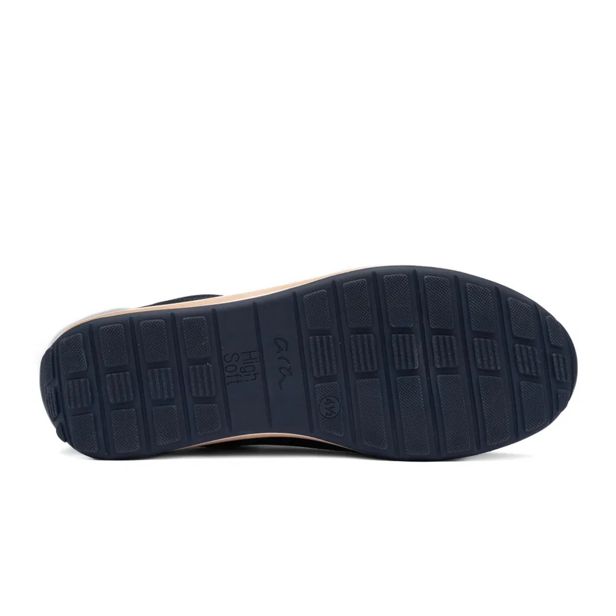 Ara Ollie Sneaker (Women) - Navy Calf Leather Athletic - Casual - Lace Up - The Heel Shoe Fitters