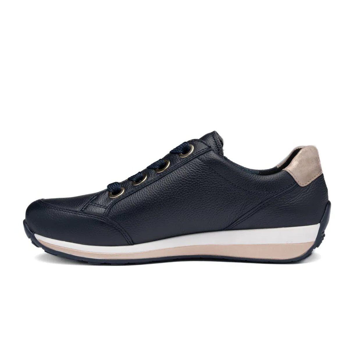 Ara Ollie Side Zip Lace Up Sneaker (Women) Athletic - Casual - Lace Up - The Heel Shoe Fitters