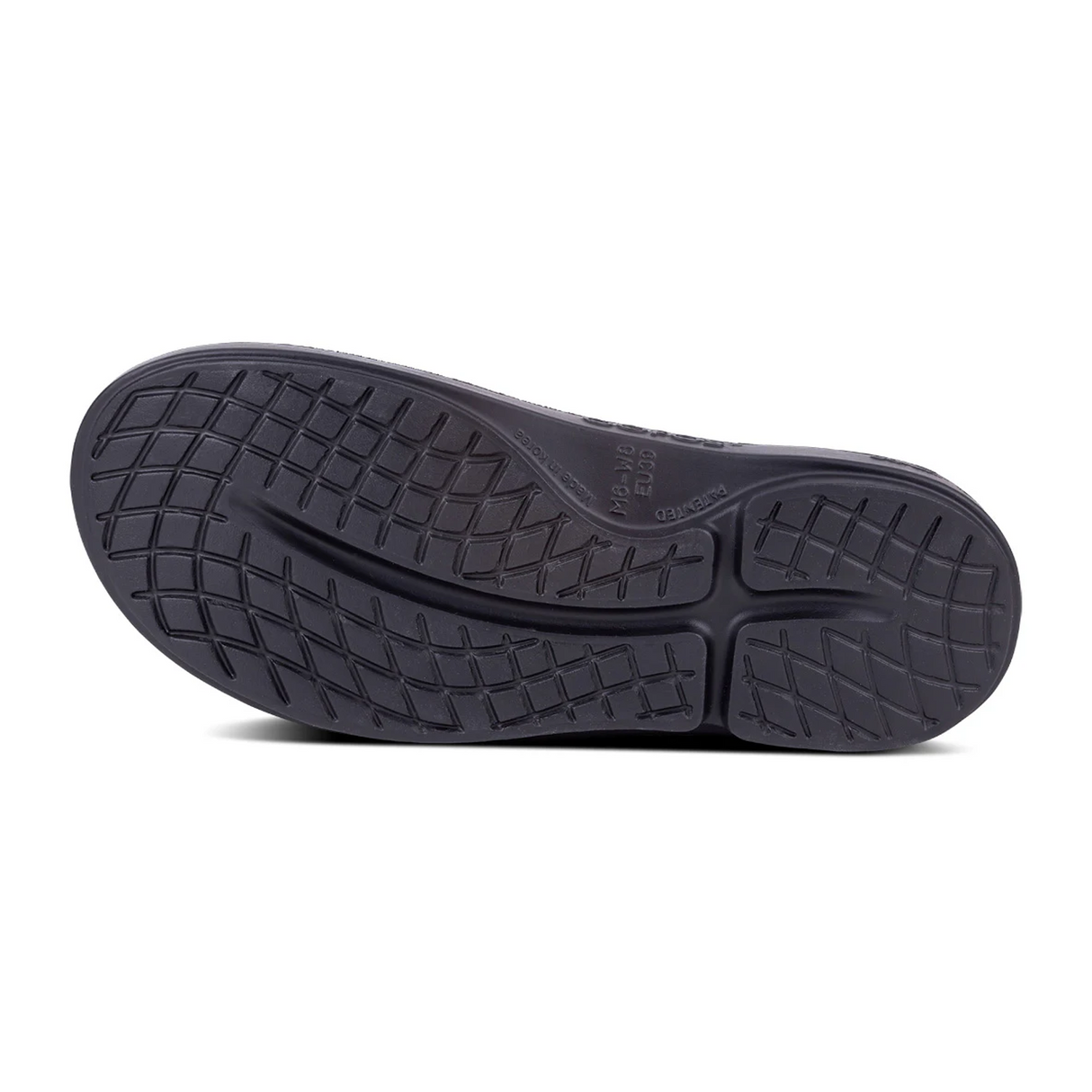 Oofos OOcloog Matte Clog (Unisex) - Black