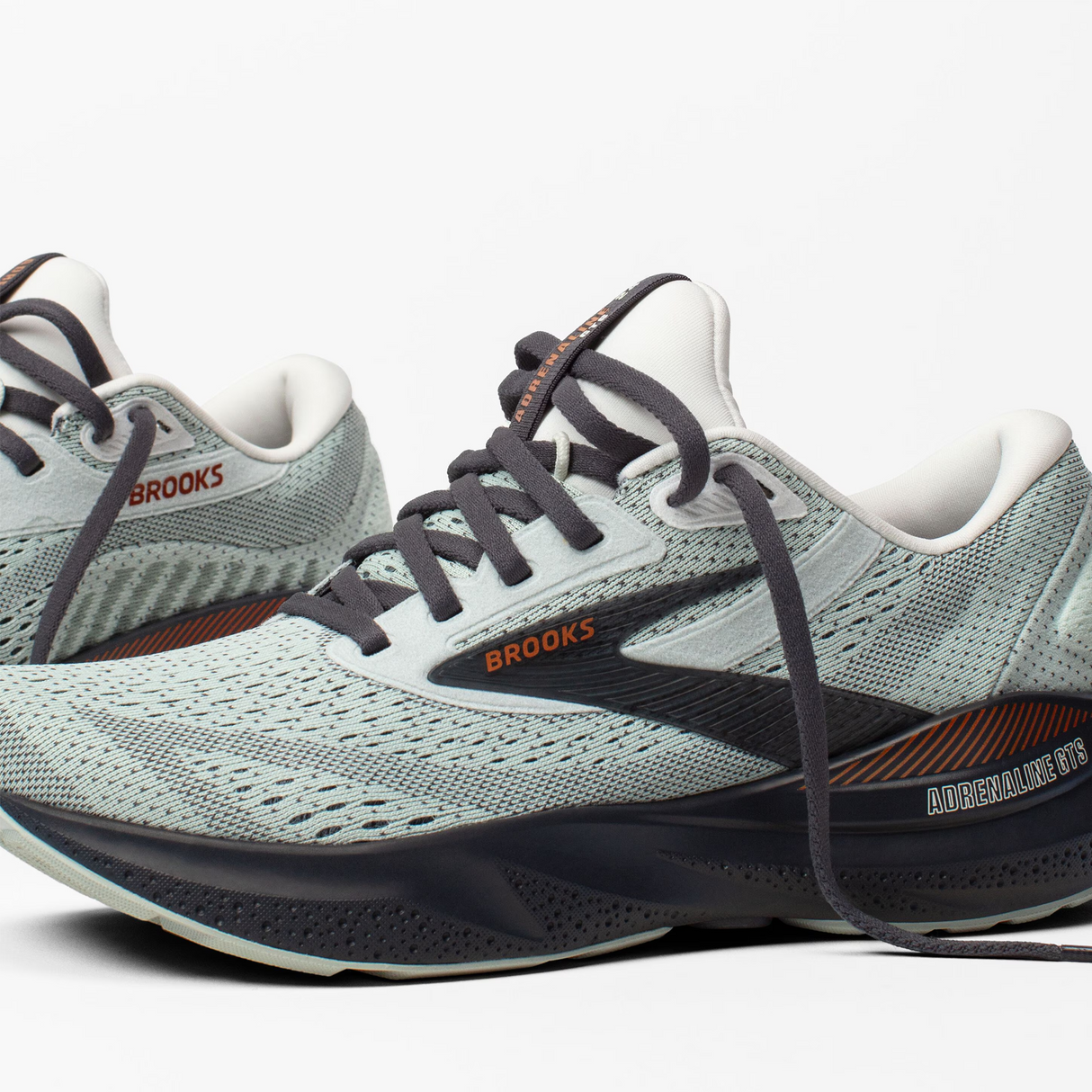 Brooks Adrenaline GTS 24 Running Shoe (Women) - Mercury/Ebony/Copper Athletic - Running - Stability - The Heel Shoe Fitters