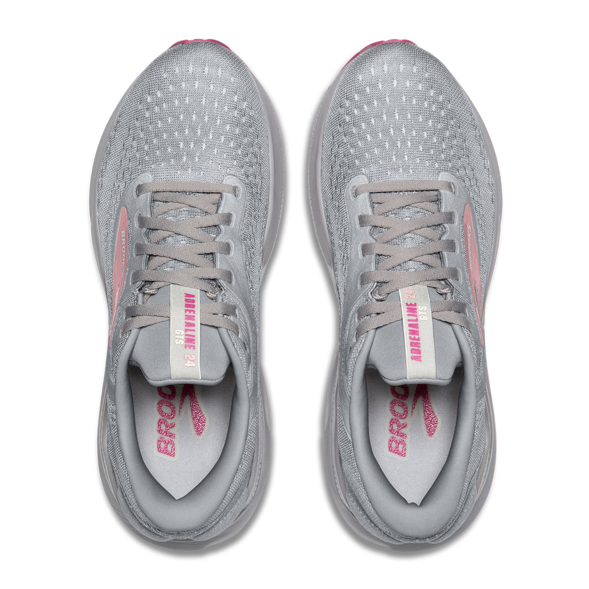 Brooks Adrenaline GTS 24 Running Shoe (Women) - Alloy/White/Zephyr Athletic - Running - Stability - The Heel Shoe Fitters