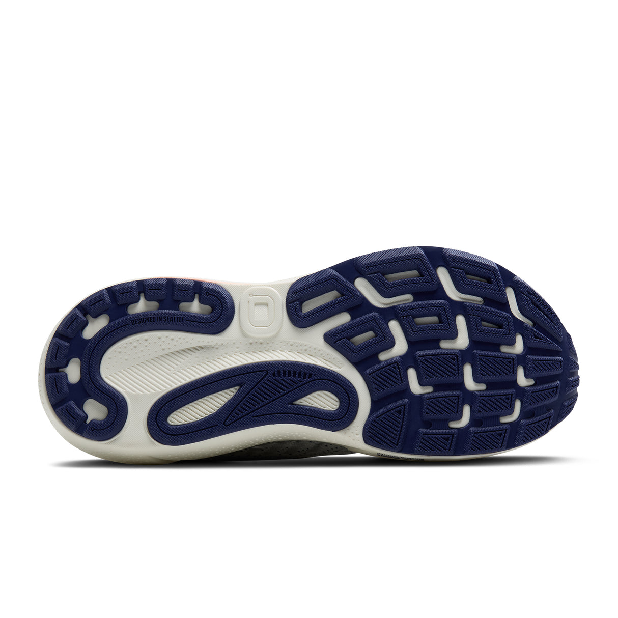 Brooks Adrenaline GTS 24 Running Shoe (Women) - Grey/Blue Ribbon/Peach Athletic - Running - Stability - The Heel Shoe Fitters