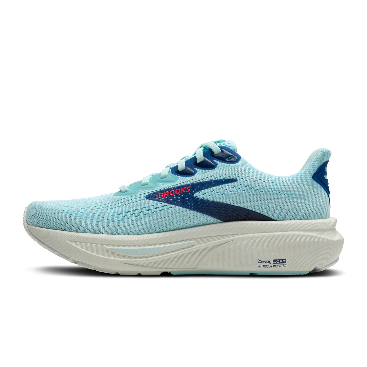 Brooks Ghost 17 Running Shoe (Women) - Clearwater/Navy Peony Athletic - Running - Neutral - The Heel Shoe Fitters