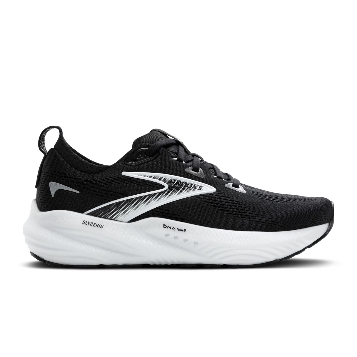 Brooks Glycerin 22 Running Shoe (Women) - Black/Grey/White Athletic - Running - Neutral - The Heel Shoe Fitters