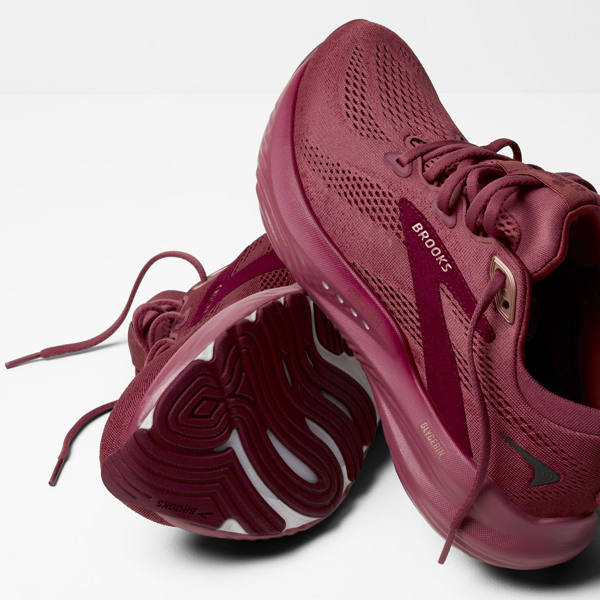 Brooks Glycerin 22 Running Shoe (Women) - Berry/Burgundy/Rose Athletic - Running - Neutral - The Heel Shoe Fitters