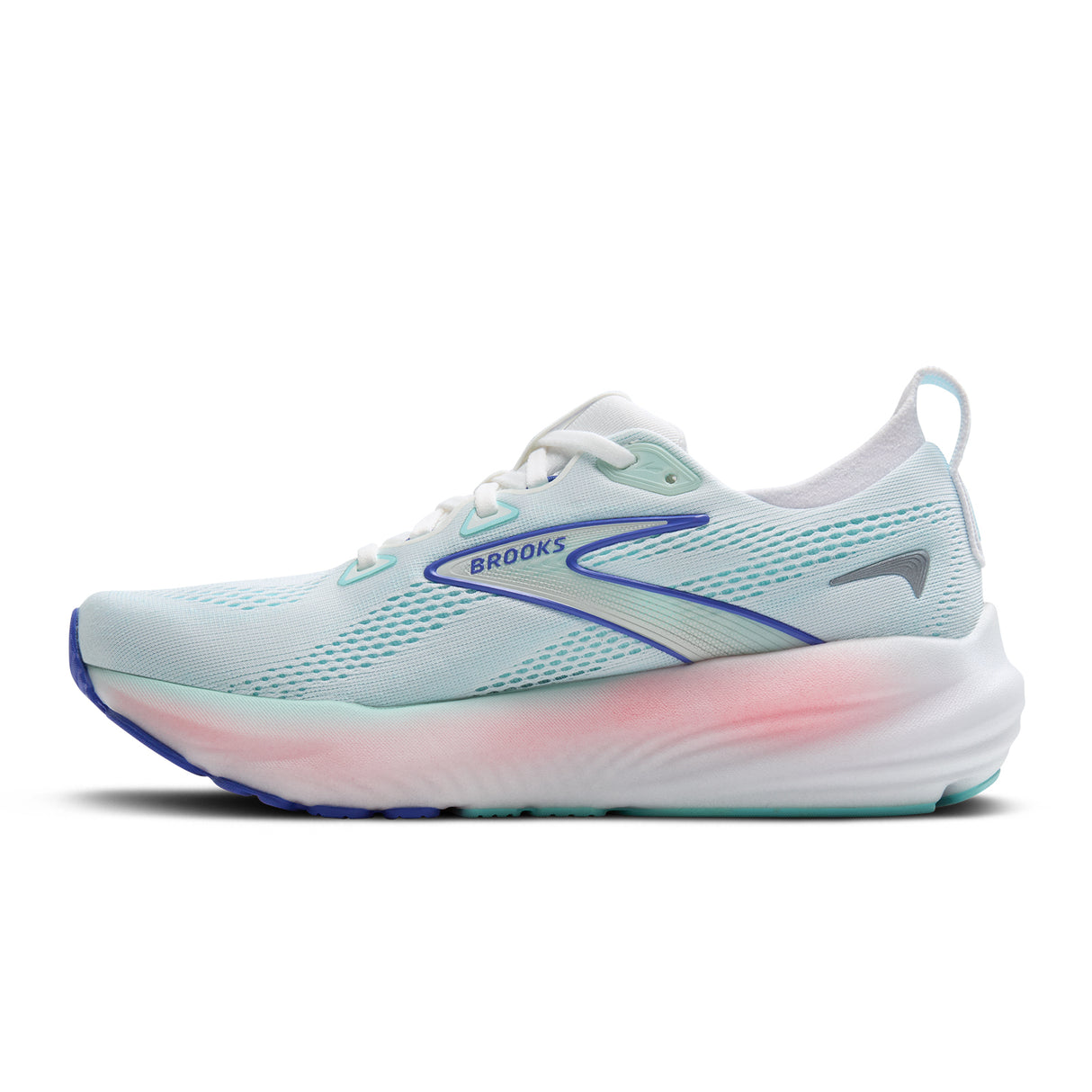 Brooks Glycerin 22 Running Shoe (Women) - White/Limpet Shell/Amparo Blue Athletic - Running - Neutral - The Heel Shoe Fitters