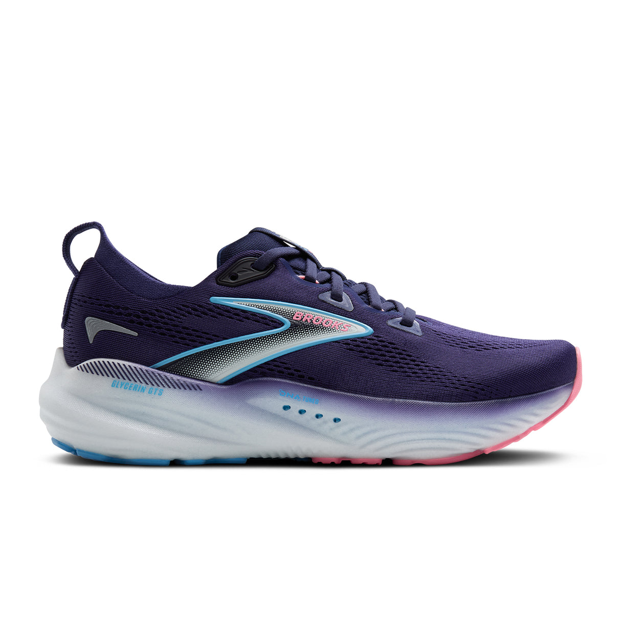 Brooks Glycerin GTS 22 Running Shoe (Women) - Blue Ribbon/Peacoat/Dianthus Athletic - Running - Stability - The Heel Shoe Fitters