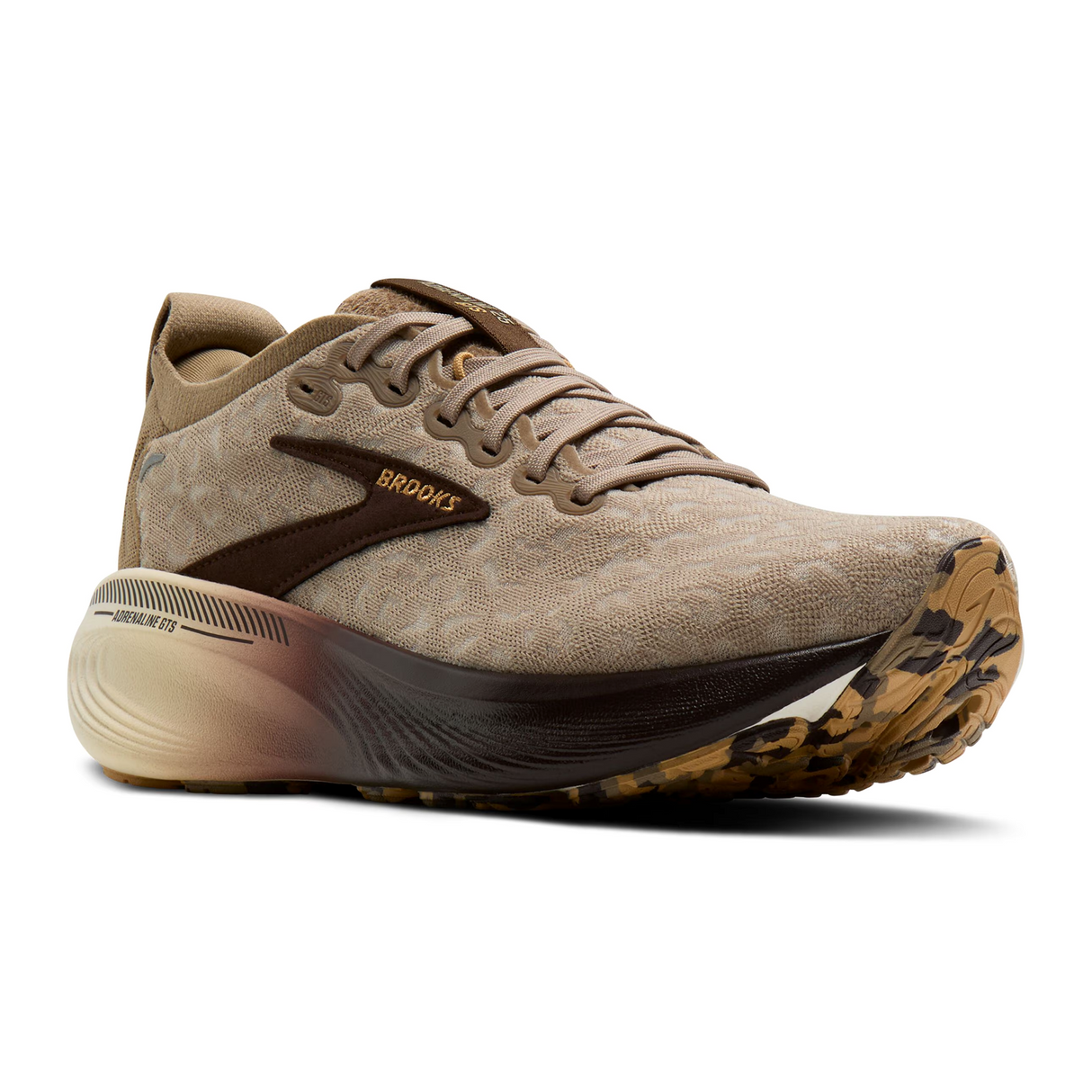 Brooks Adrenaline GTS 25 Running Shoe (Women) - Griege/Chocolate/Latte Athletic - Running - Stability - The Heel Shoe Fitters
