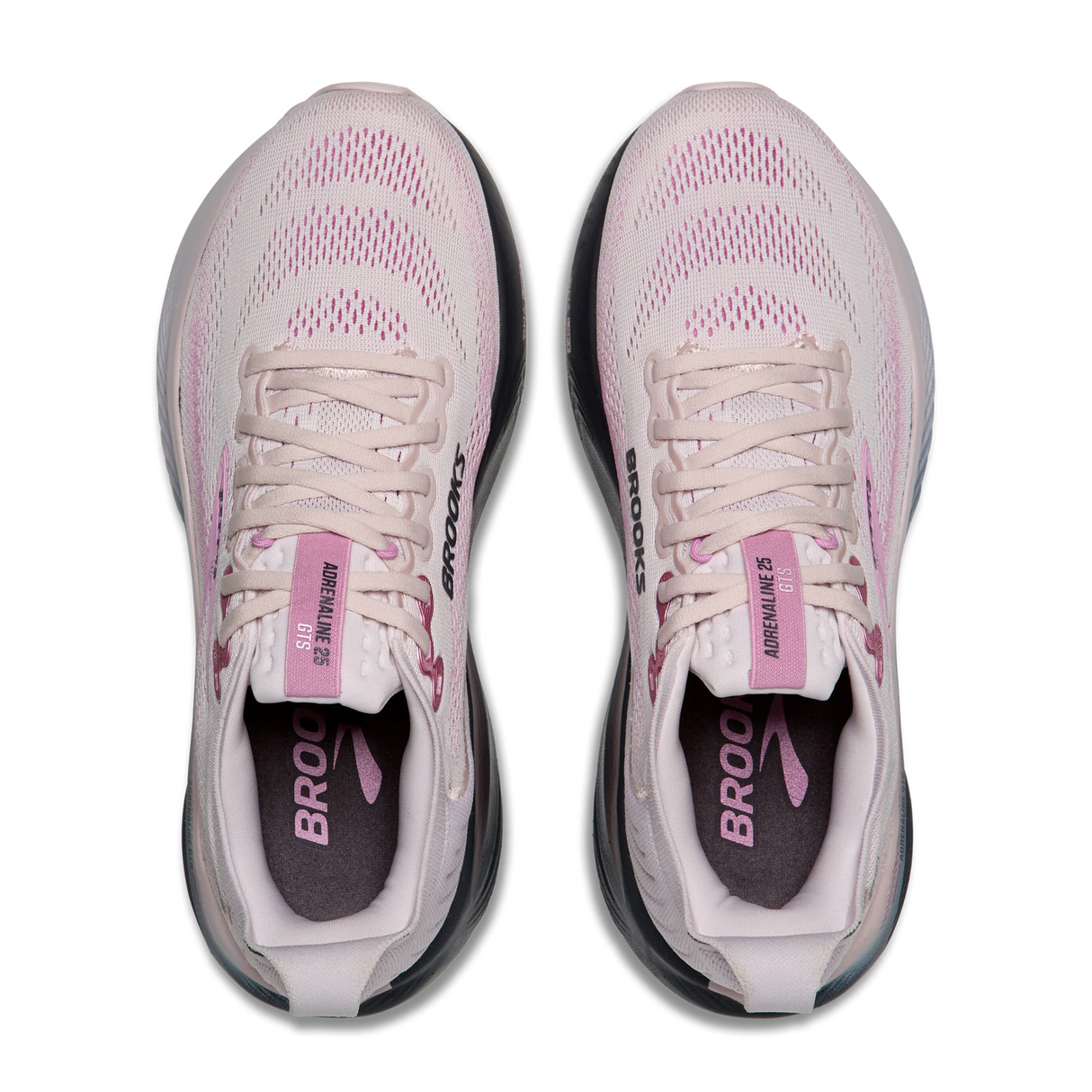 Brooks Adrenaline GTS 25 Running Shoe (Women) - Mauve/Ebony/Pink Athletic - Running - Stability - The Heel Shoe Fitters