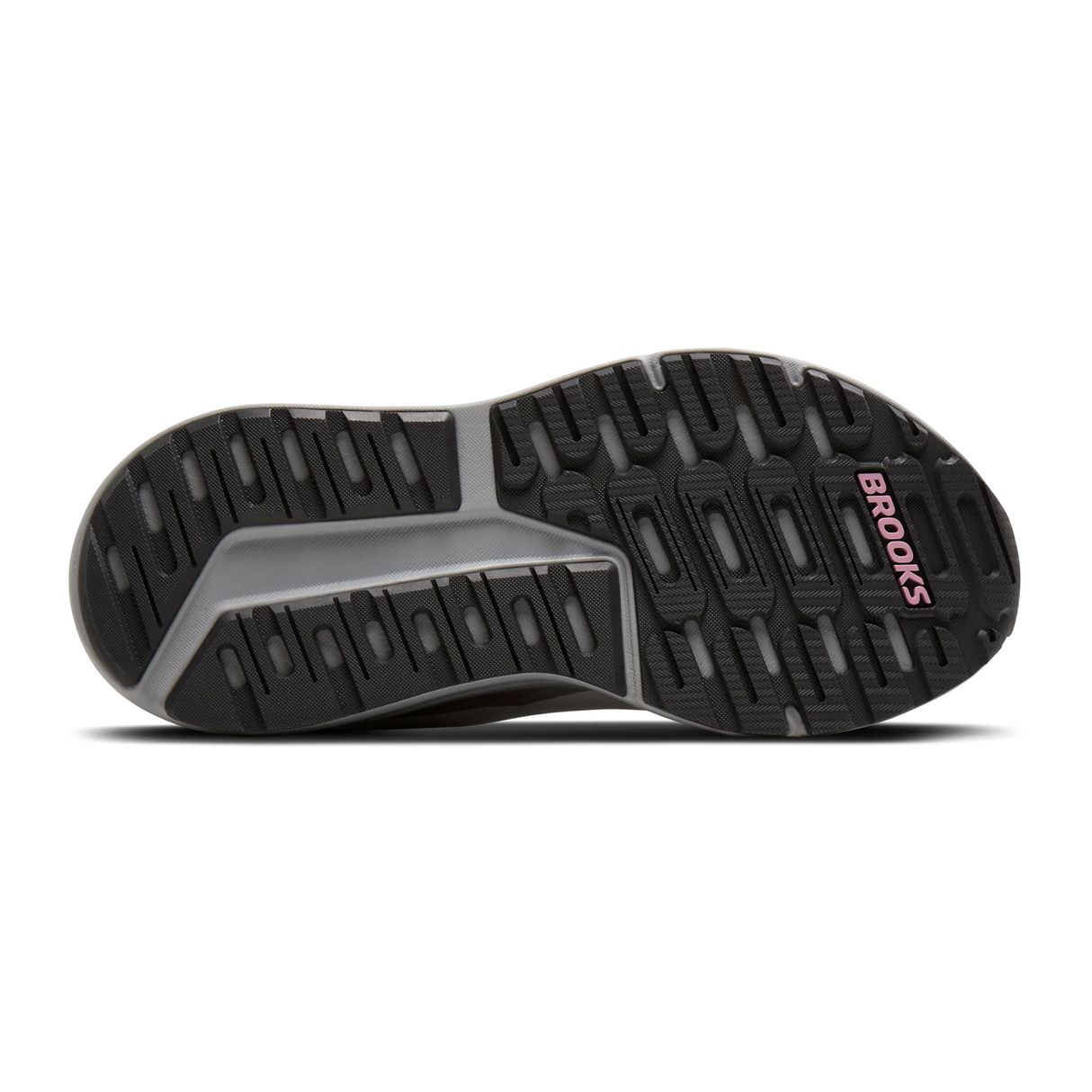 Brooks Ariel GTS 26 Running Shoe (Women) - Oyster Mushroom/Alloy/Pink Athletic - Running - Motion Control - The Heel Shoe Fitters