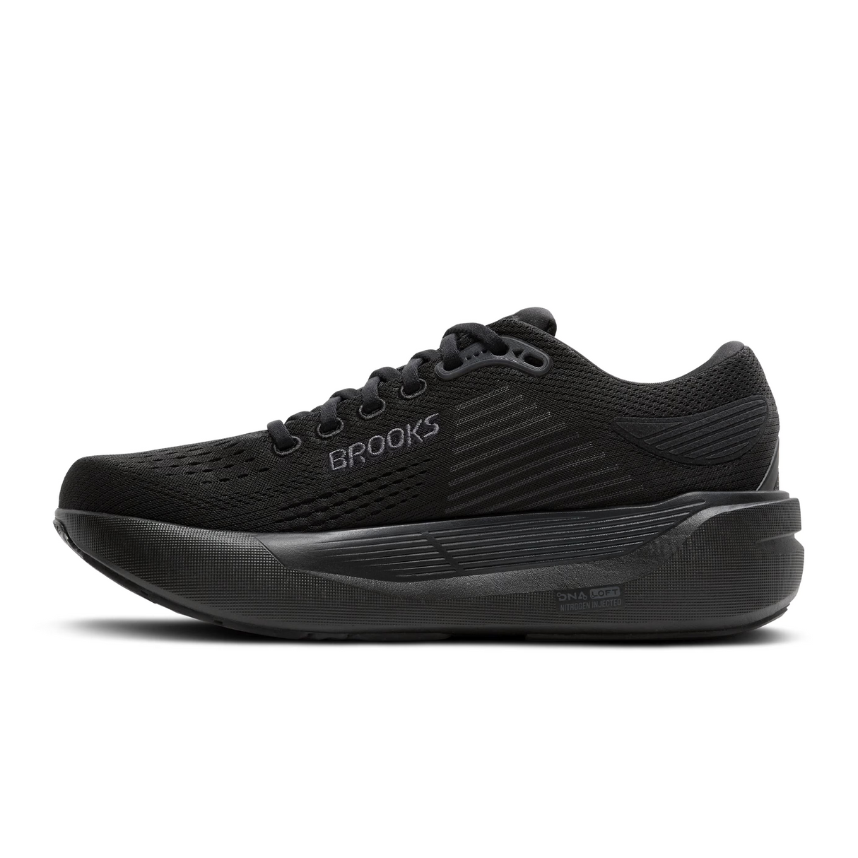 Brooks Ghost Max 3 Running Shoe (Women) - Black/Black/Ebony Athletic - Running - Cushion - The Heel Shoe Fitters