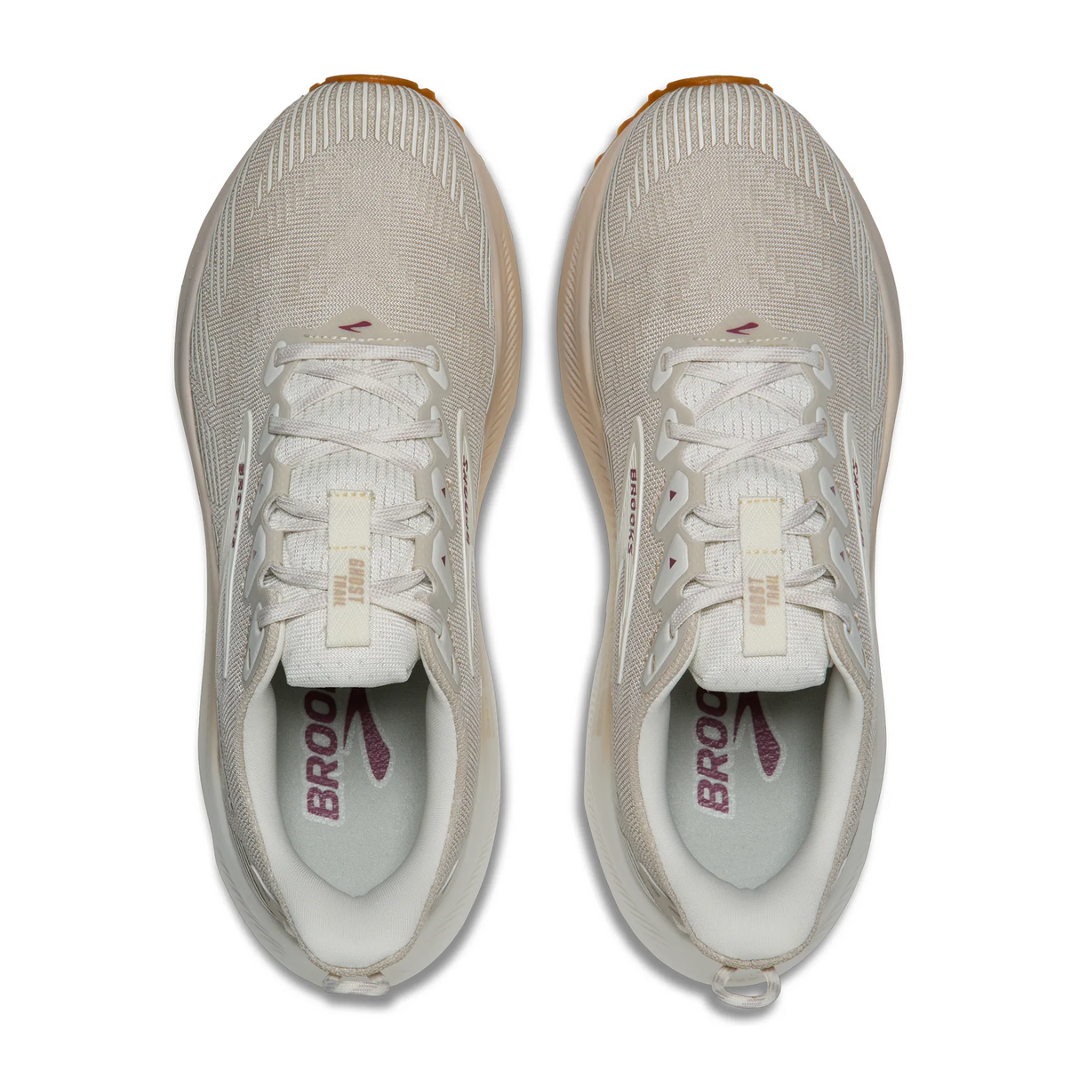 Brooks Ghost Trail Running Shoe (Women) - Coconut/Chateau/Rose Athletic - Running - Trail - The Heel Shoe Fitters