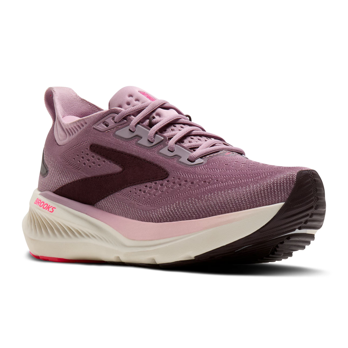 Brooks Glycerin 23 Running Shoe (Women) - Elderberry/Peppercorn/Clear