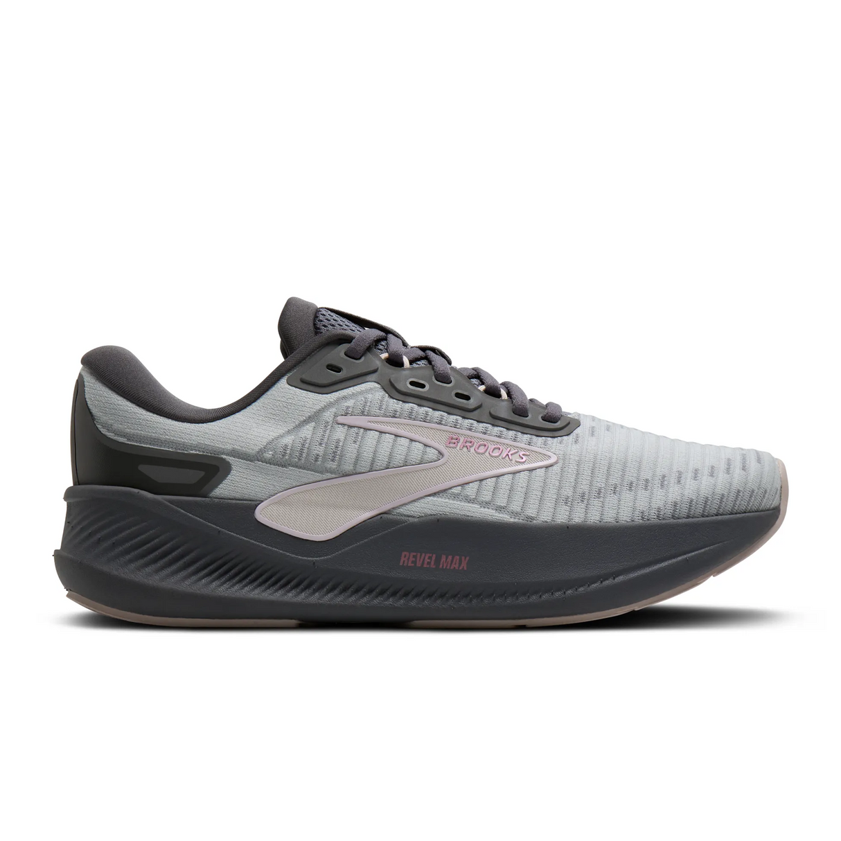 Brooks Revel Max Running Shoe (Women) - Harbor Mist/Grey/Metallic