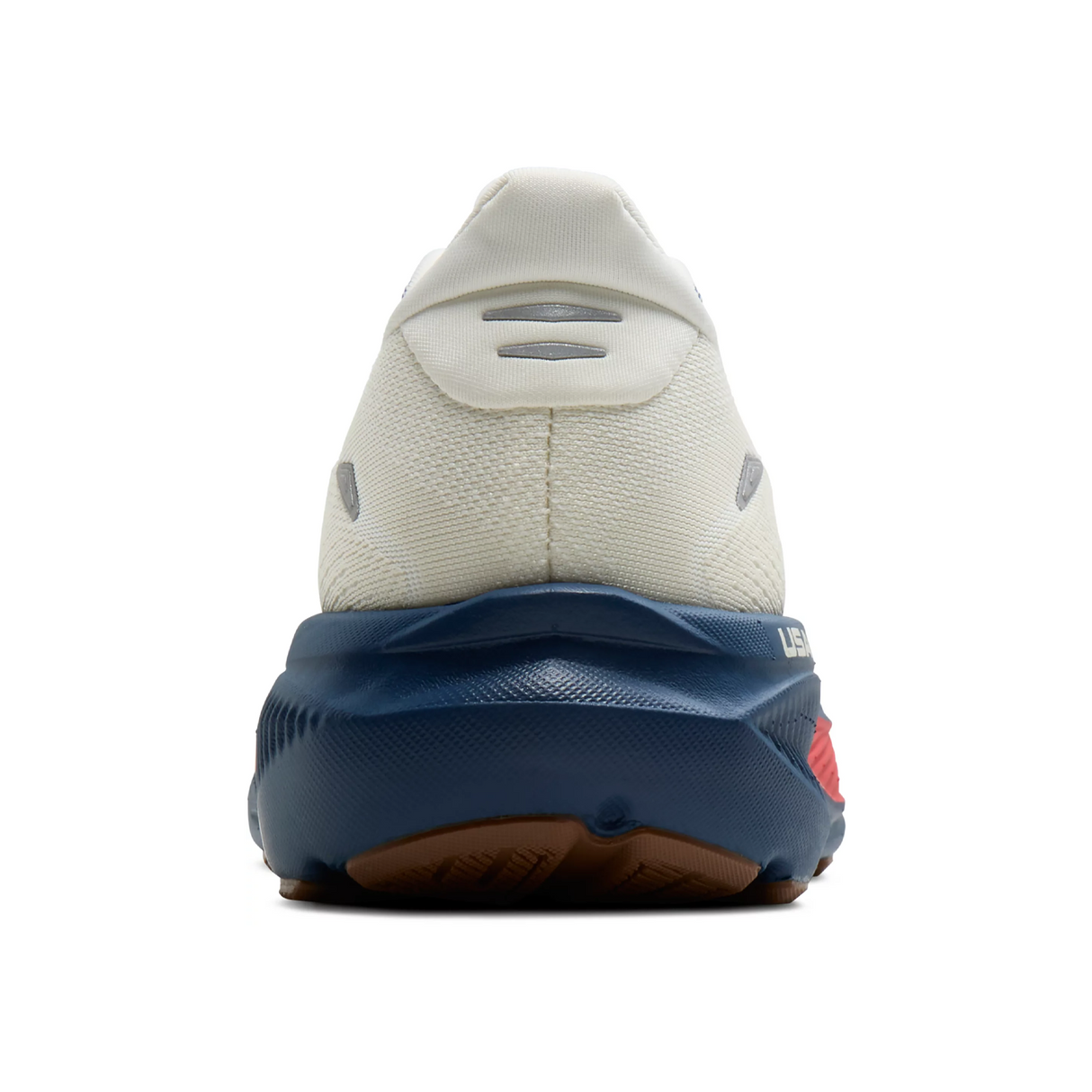Brooks Ghost 18 Running Shoe (Men) - Coconut/Red/Blue Athletic - Running - Neutral - The Heel Shoe Fitters