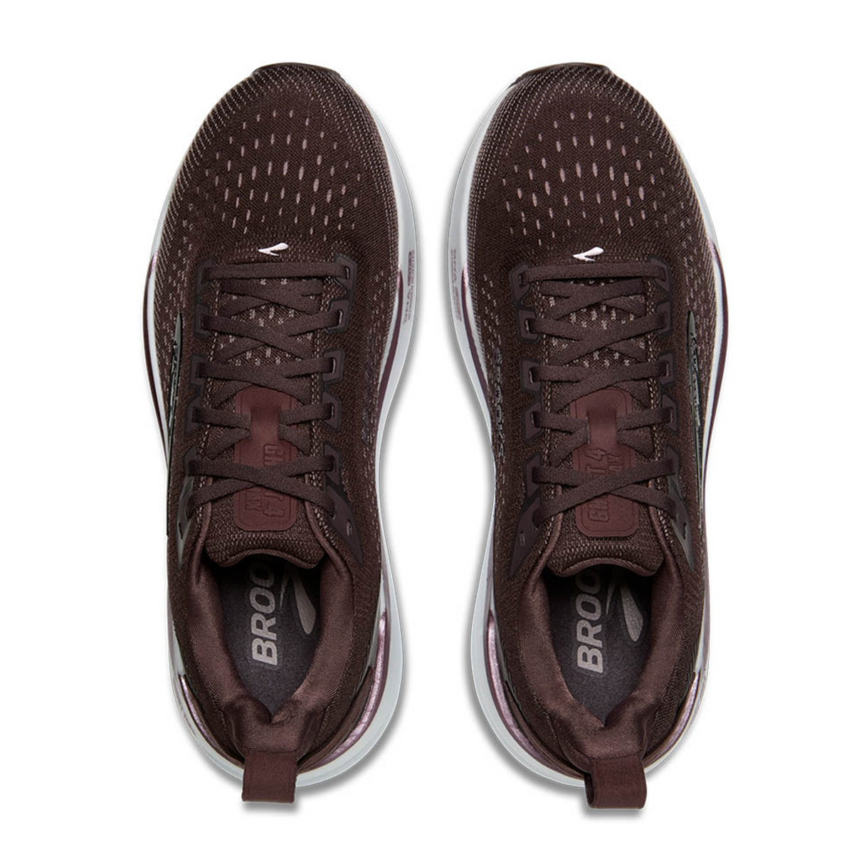 Brooks Ghost Max 4 Running Shoe (Women) - Raisin/Purple/Metallic Athletic - Running - Cushion - The Heel Shoe Fitters