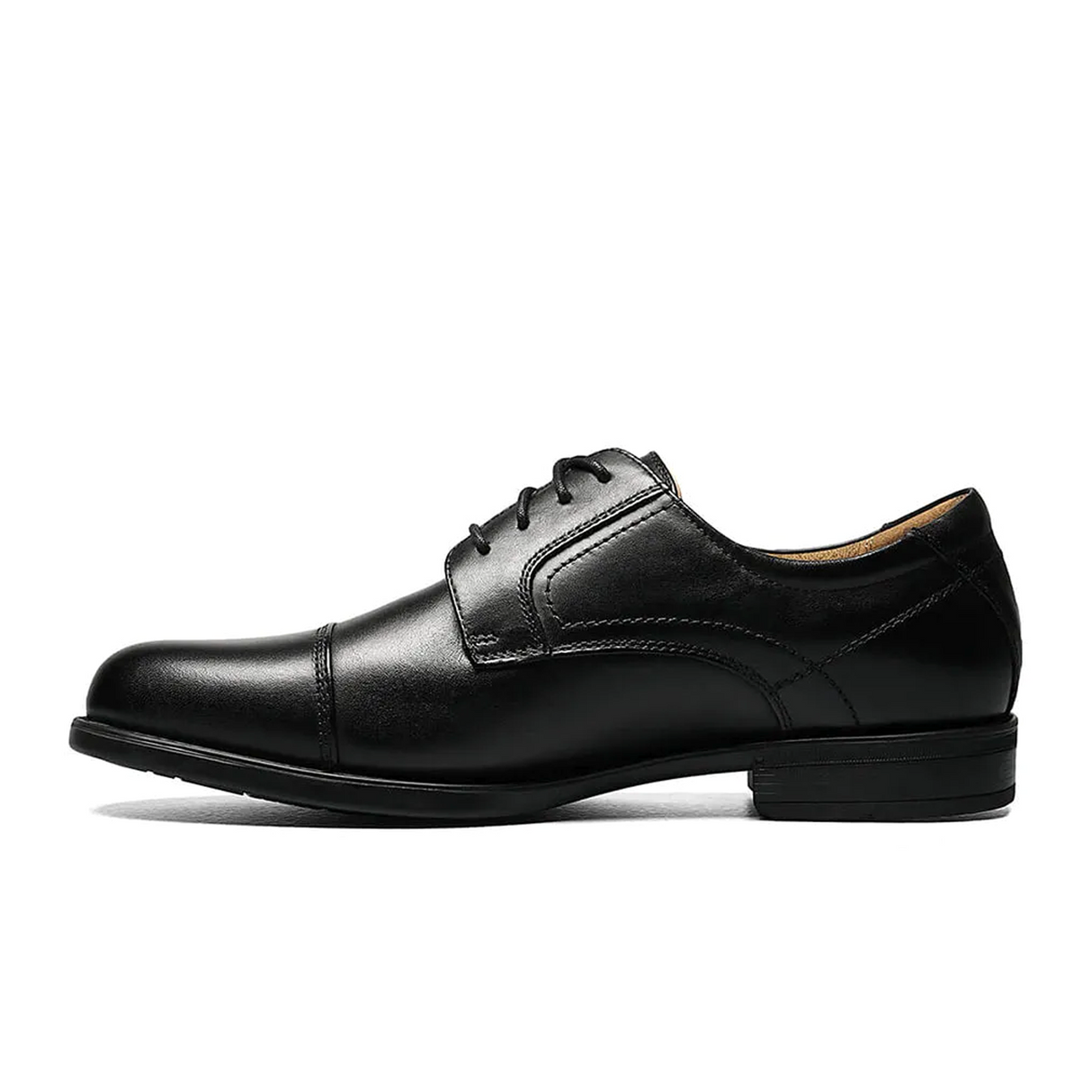 Florsheim Midtown Cap Toe Oxford (Men) - Black Dress-Casual - Oxford - The Heel Shoe Fitters