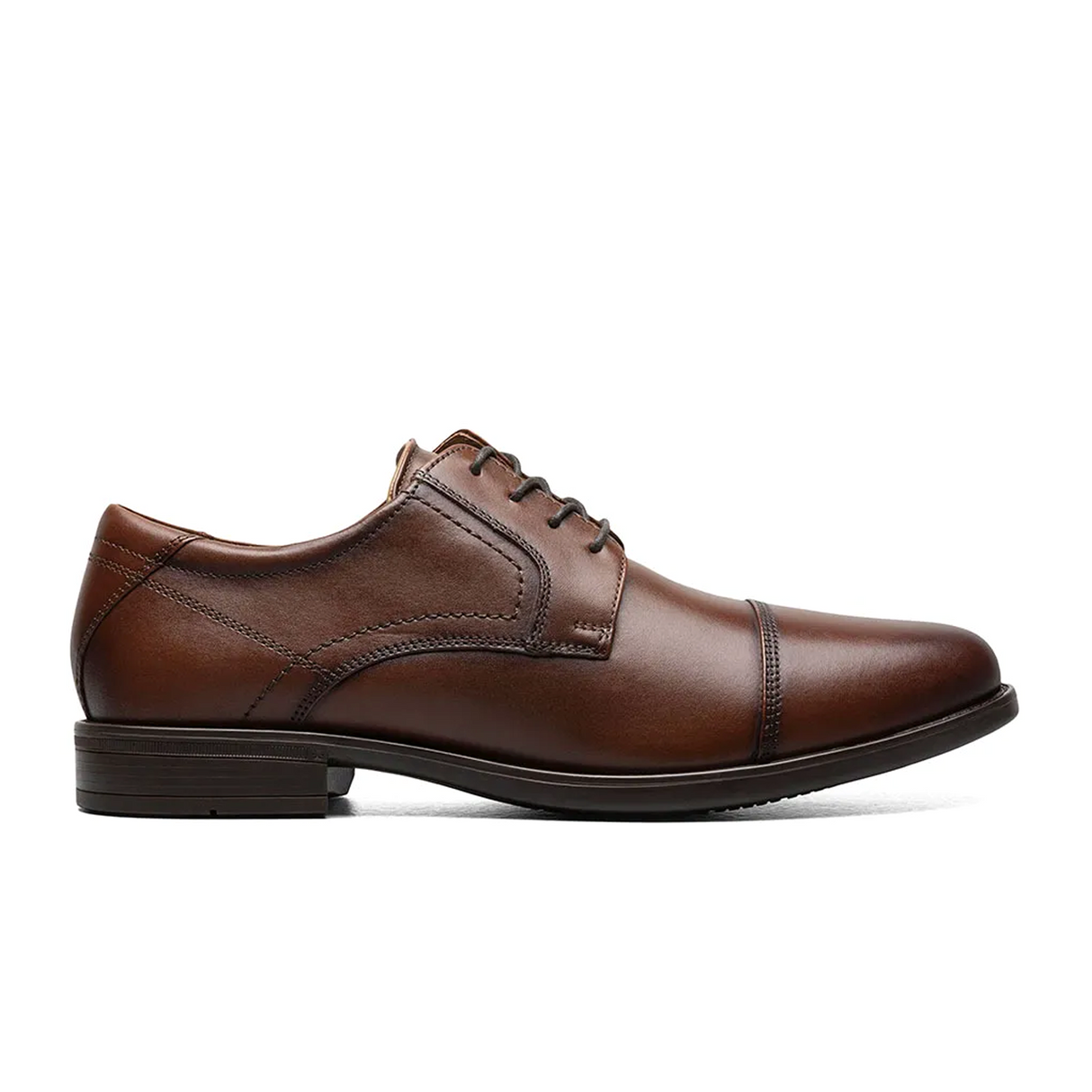 Florsheim Midtown Cap Toe Oxford (Men) - Cognac Dress-Casual - Oxford - The Heel Shoe Fitters