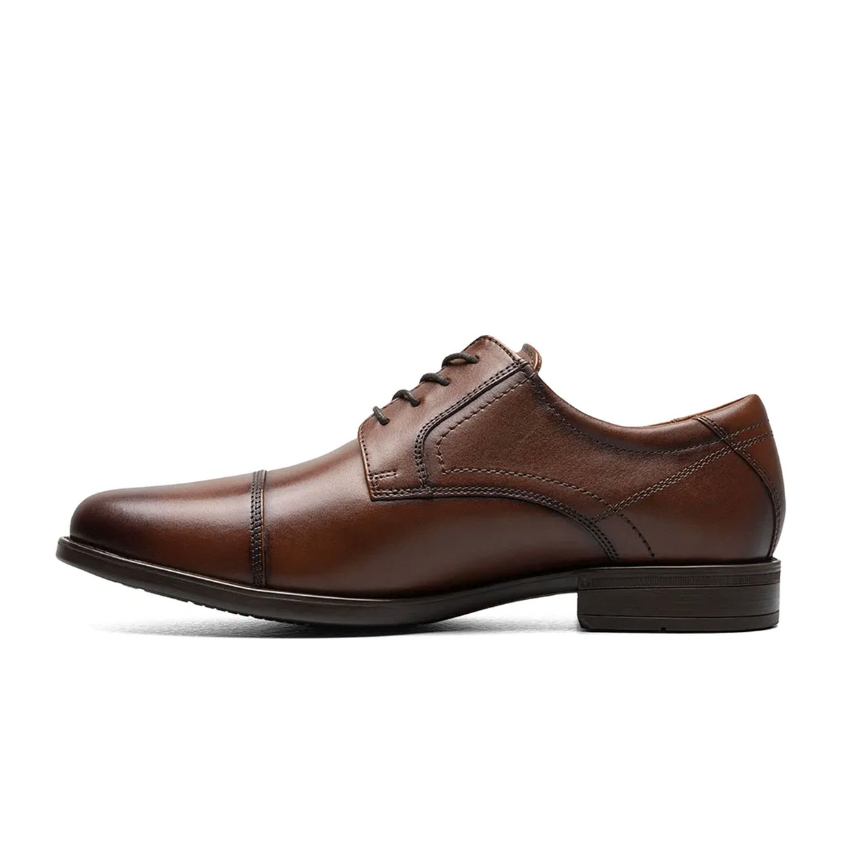 Florsheim Midtown Cap Toe Oxford (Men) - Cognac Dress-Casual - Oxford - The Heel Shoe Fitters