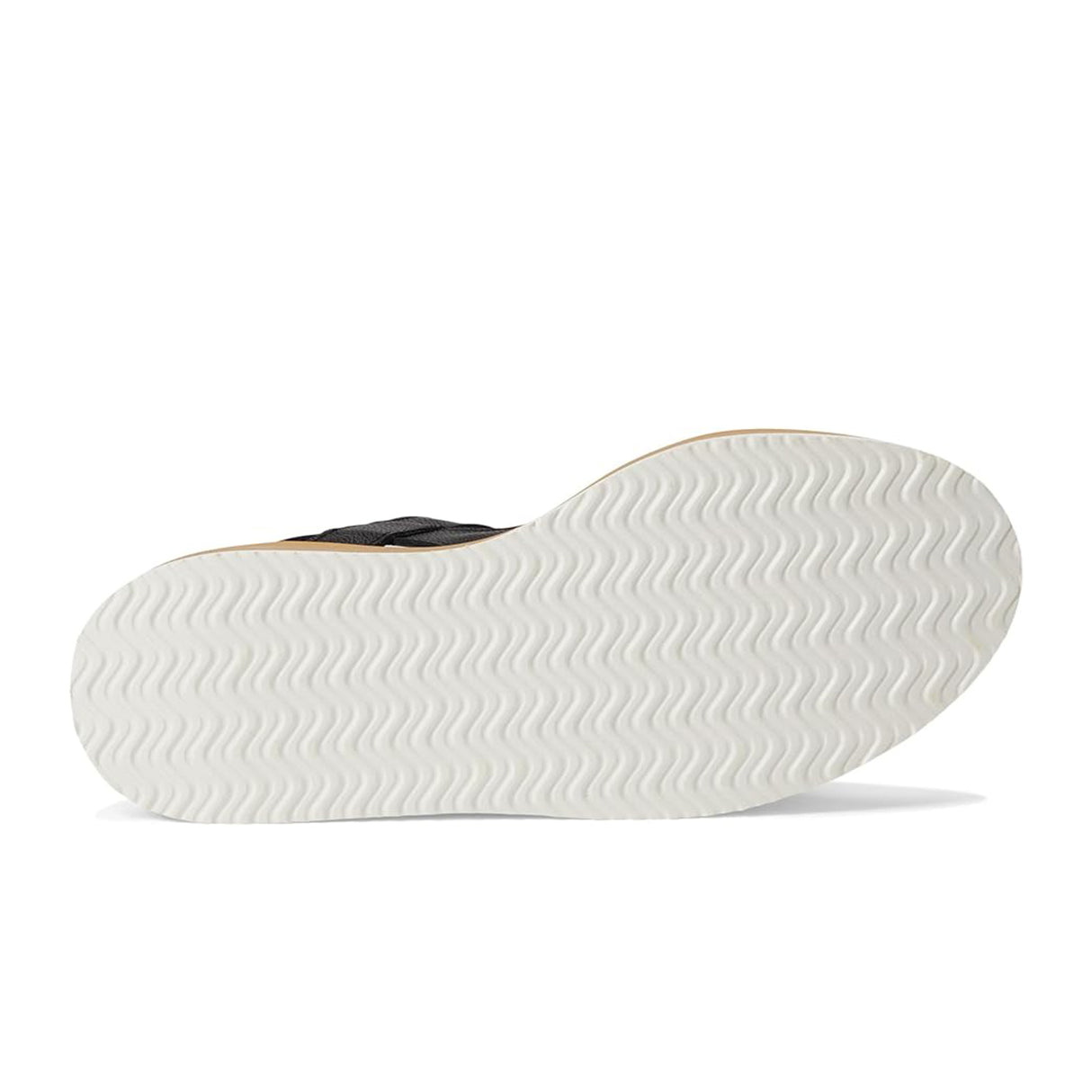 Naot Meringue Wedge Sandal (Woman) - Soft Black Leather with Camel Sole Sandal - Heel/Wedge - The Heel Shoe Fitters