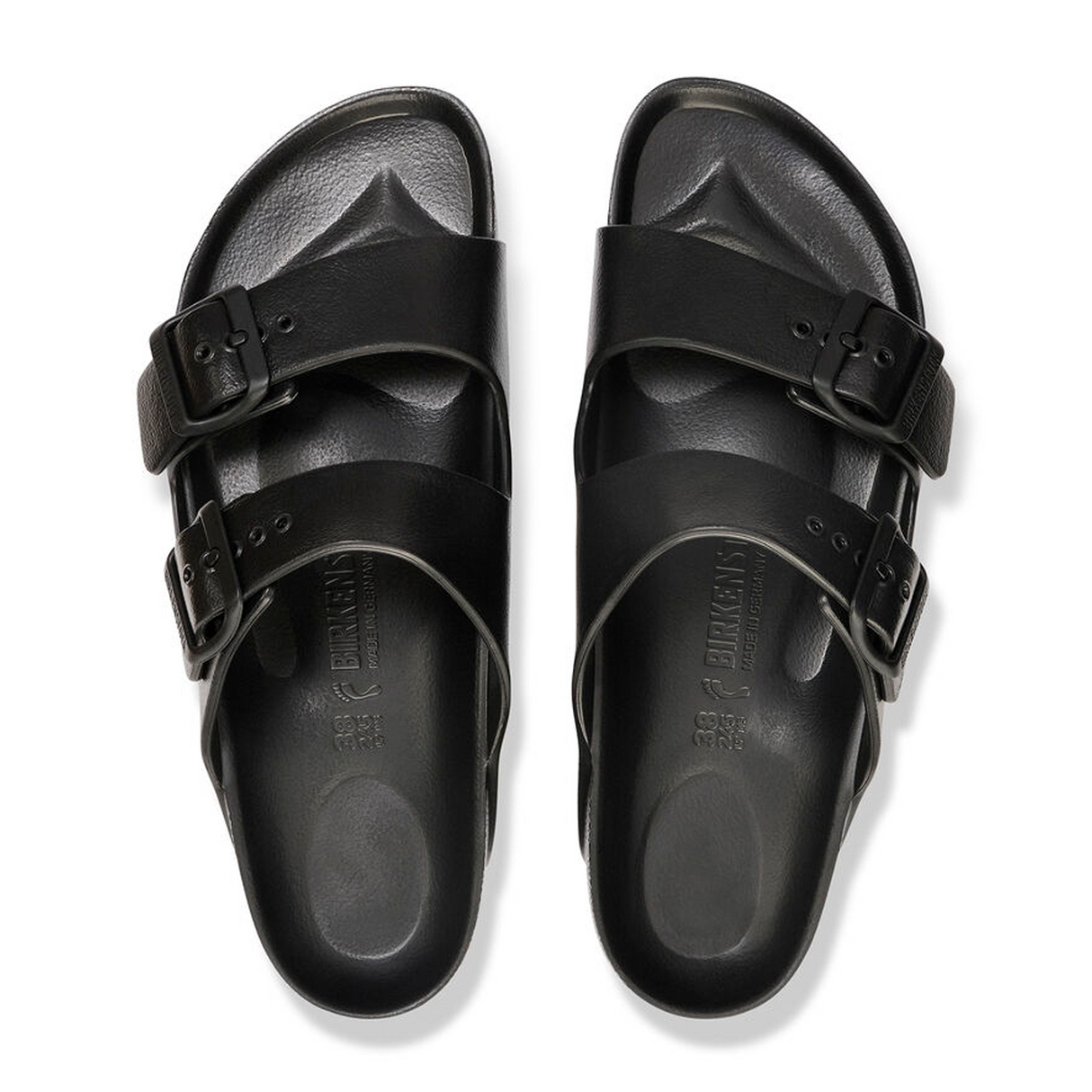 Birkenstock Arizona EVA Narrow Slide Sandal (Women) - Black Sandal - Slide - The Heel Shoe Fitters