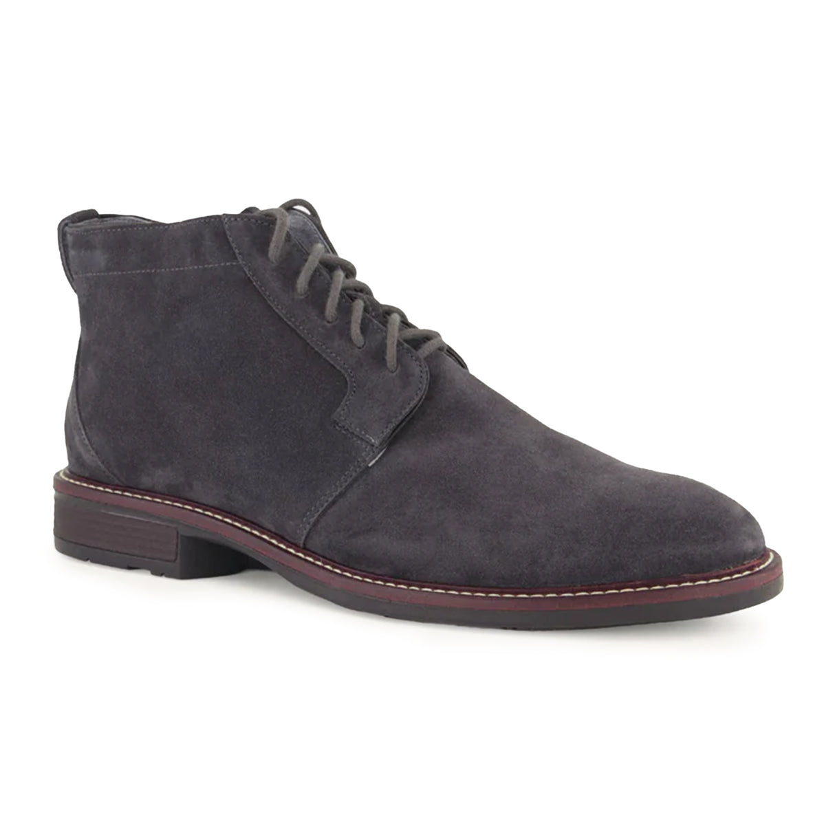 Naot Commander Ankle Boot (Men) - Charcoal Suede Boots - Casual - Low - The Heel Shoe Fitters