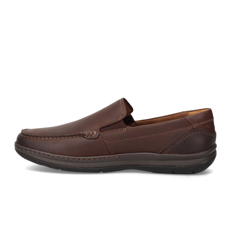 Florsheim Central Moc Toe Venetian Loafer (Men) - Brown Crazy Horse Dress-Casual - Slip Ons - The Heel Shoe Fitters