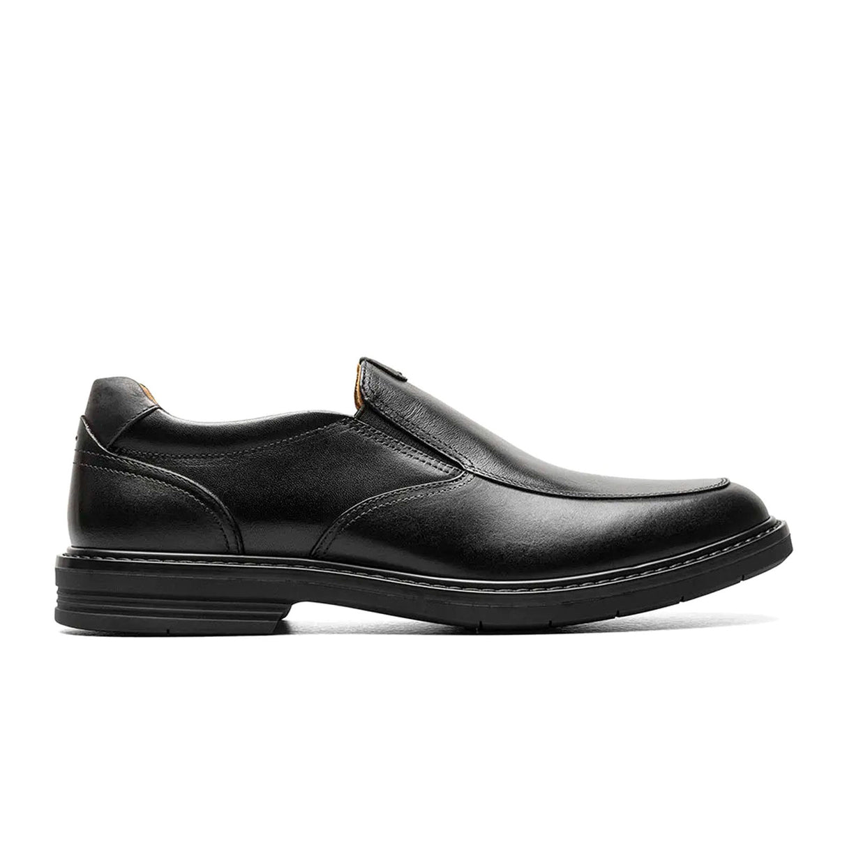 Florsheim Norwalk Moc Toe Slip On Loafer (Men) - Black Dress-Casual - Slip On - The Heel Shoe Fitters