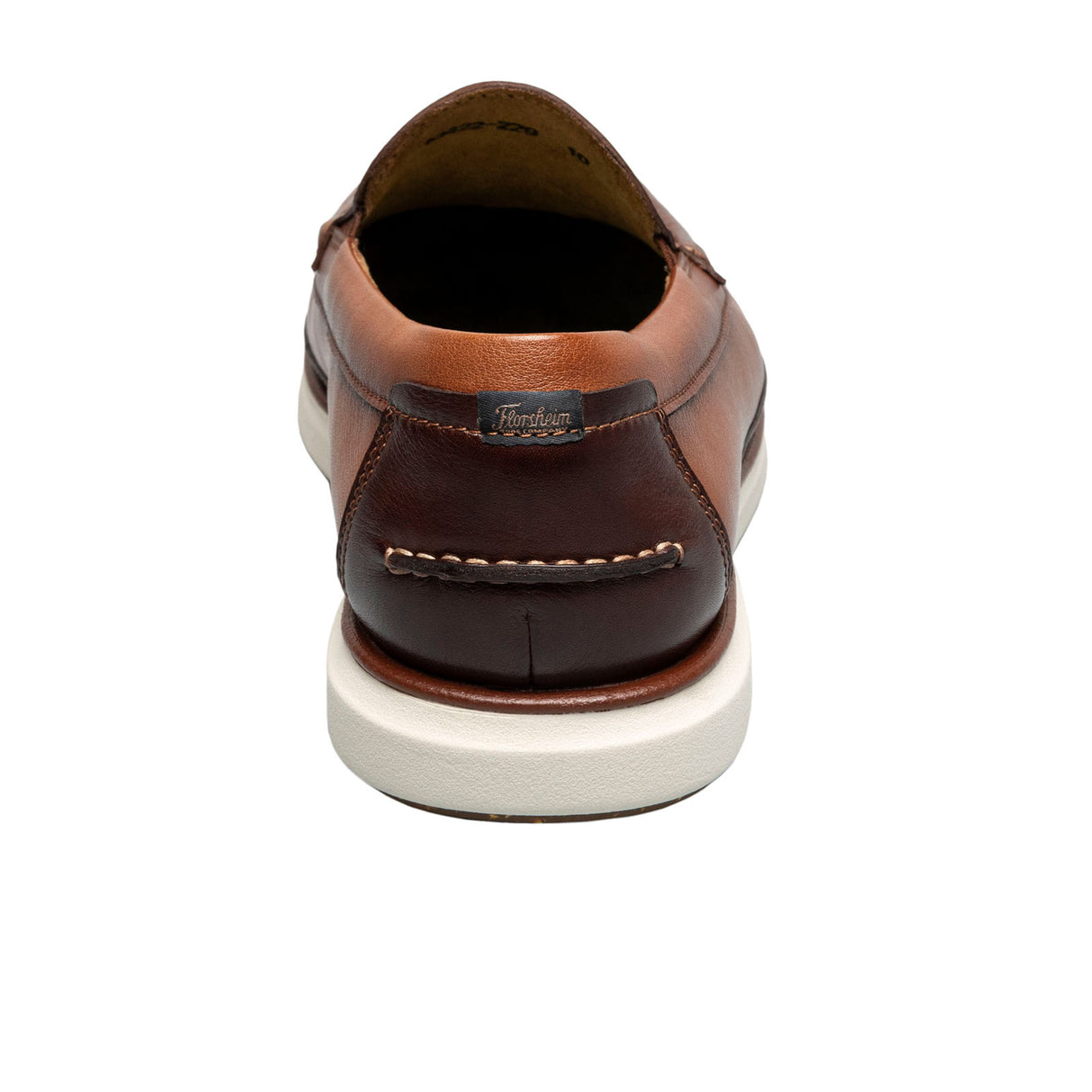 Florsheim Tropics Moc Toe Venetian Slip On (Men) - Cognac/Chestnut Smooth Dress-Casual - Slip On - The Heel Shoe Fitters