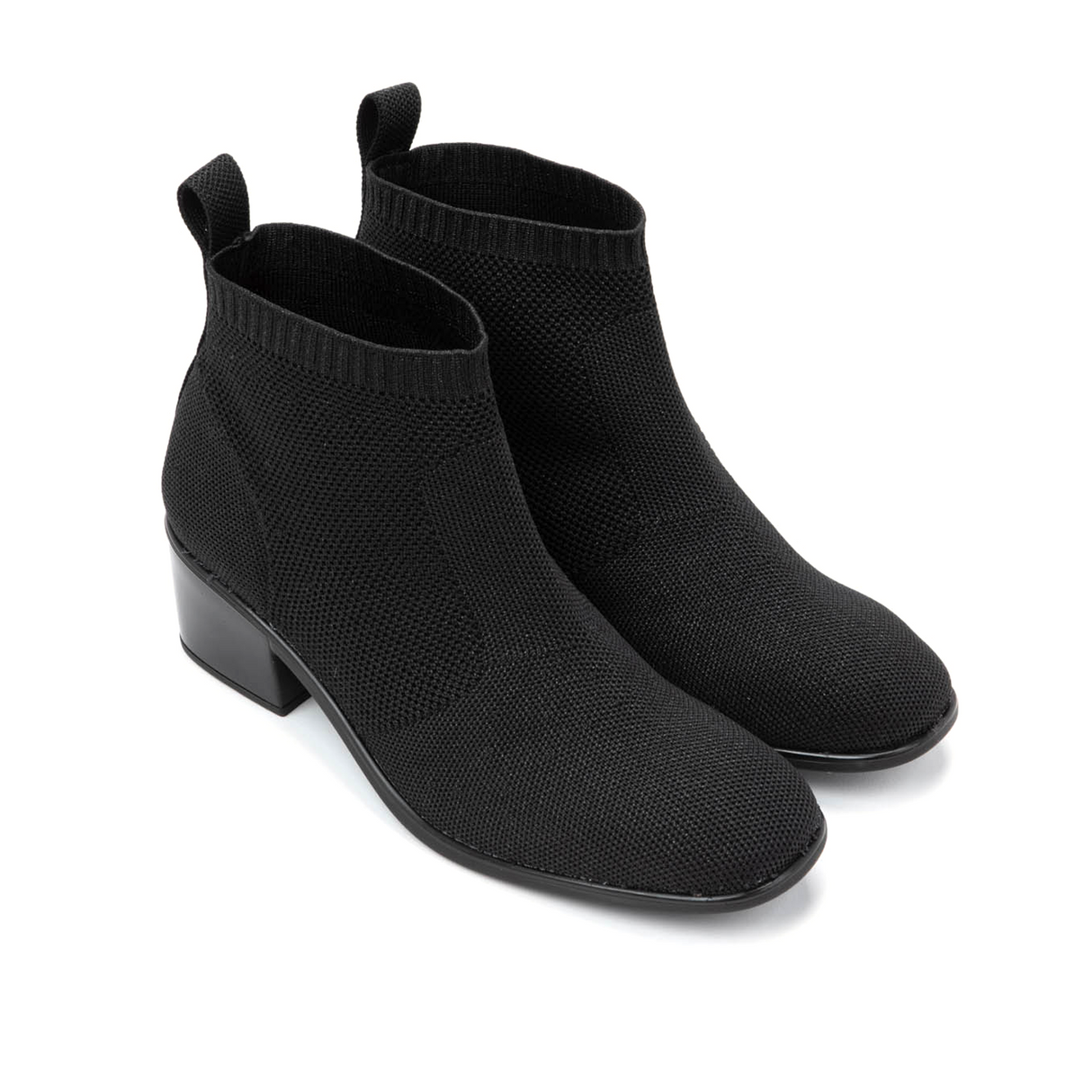 Naot Legacy Ankle Boot (Women) - Black Sparkle Knit Boots - Casual - Low - The Heel Shoe Fitters