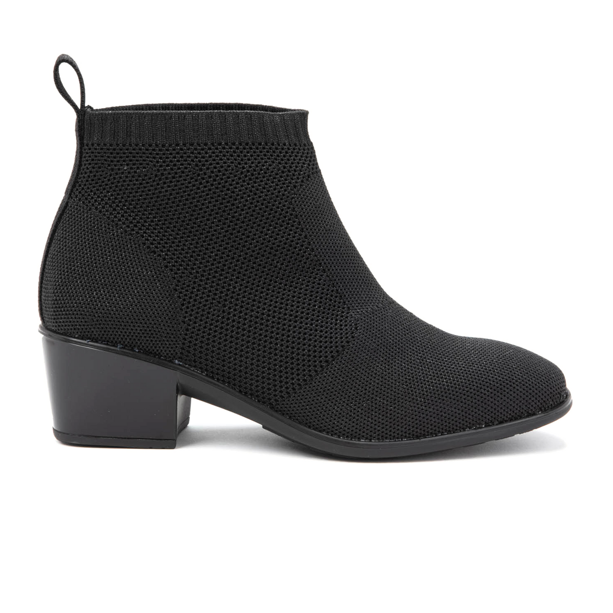 Naot Legacy Ankle Boot (Women) - Black Sparkle Knit Boots - Casual - Low - The Heel Shoe Fitters