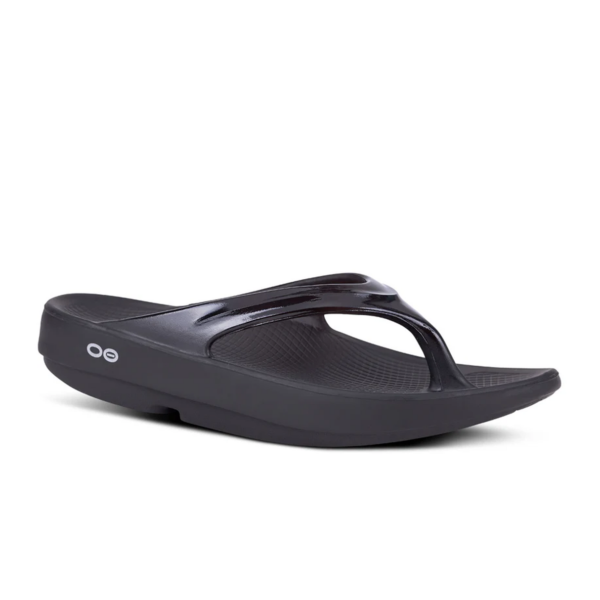 Oofos OOlala Sandal (Women) - Black Sandal - Thong - The Heel Shoe Fitters