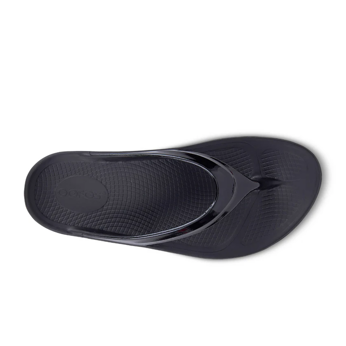 Oofos OOlala Sandal (Women) - Black Sandal - Thong - The Heel Shoe Fitters
