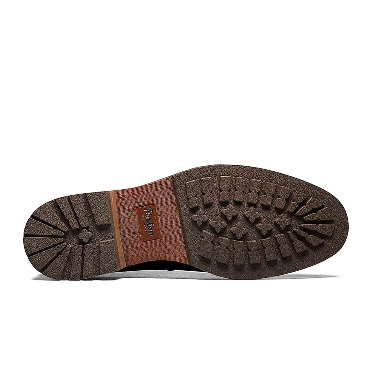 Florsheim Lodge Plain Toe Gore Boot (Men) - Brown Crazy Horse Boots - Casual - Mid - The Heel Shoe Fitters