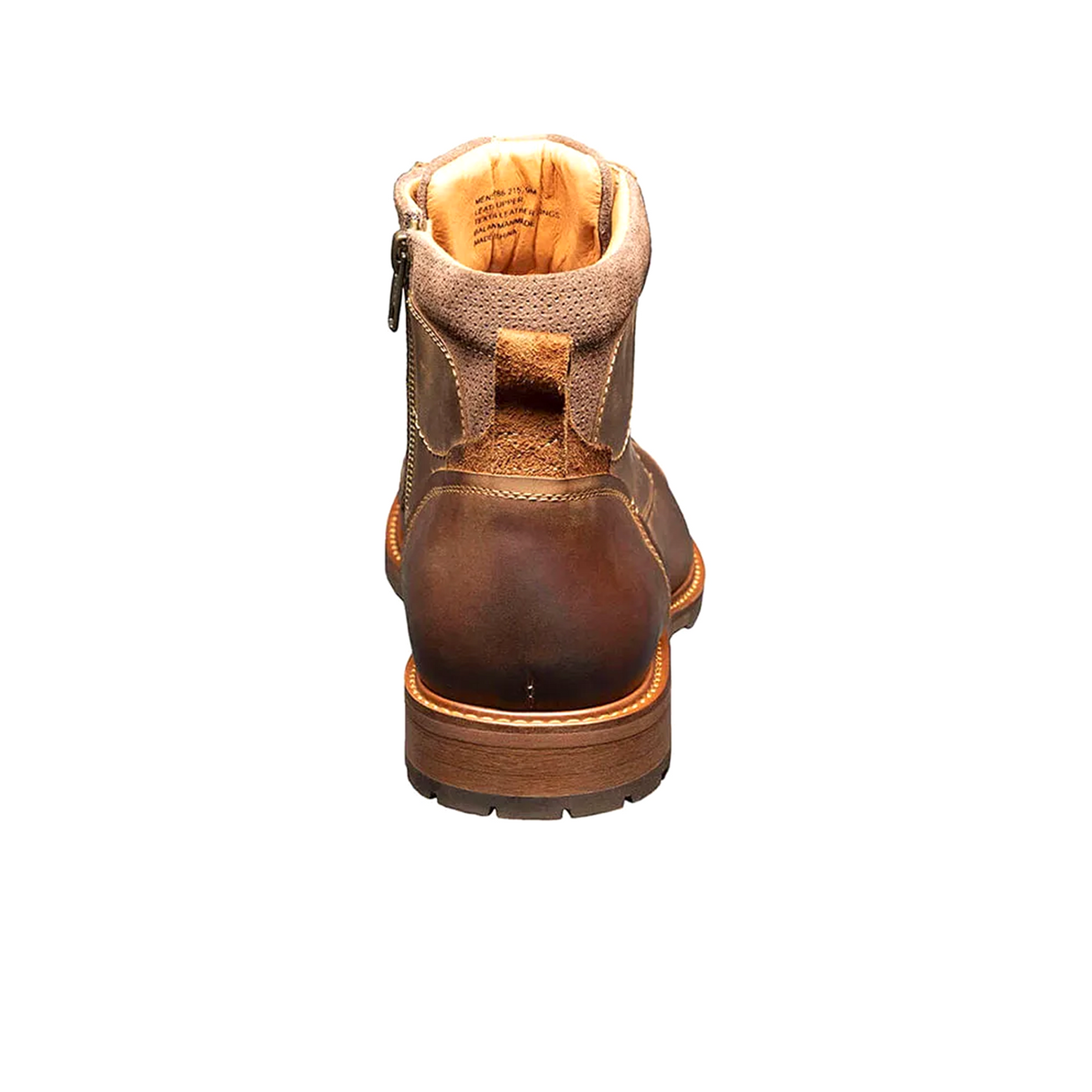 Florsheim Lodge Cap Toe Lace Up Boot (Men) - Brown Crazy Horse Boots - Casual - Mid - The Heel Shoe Fitters