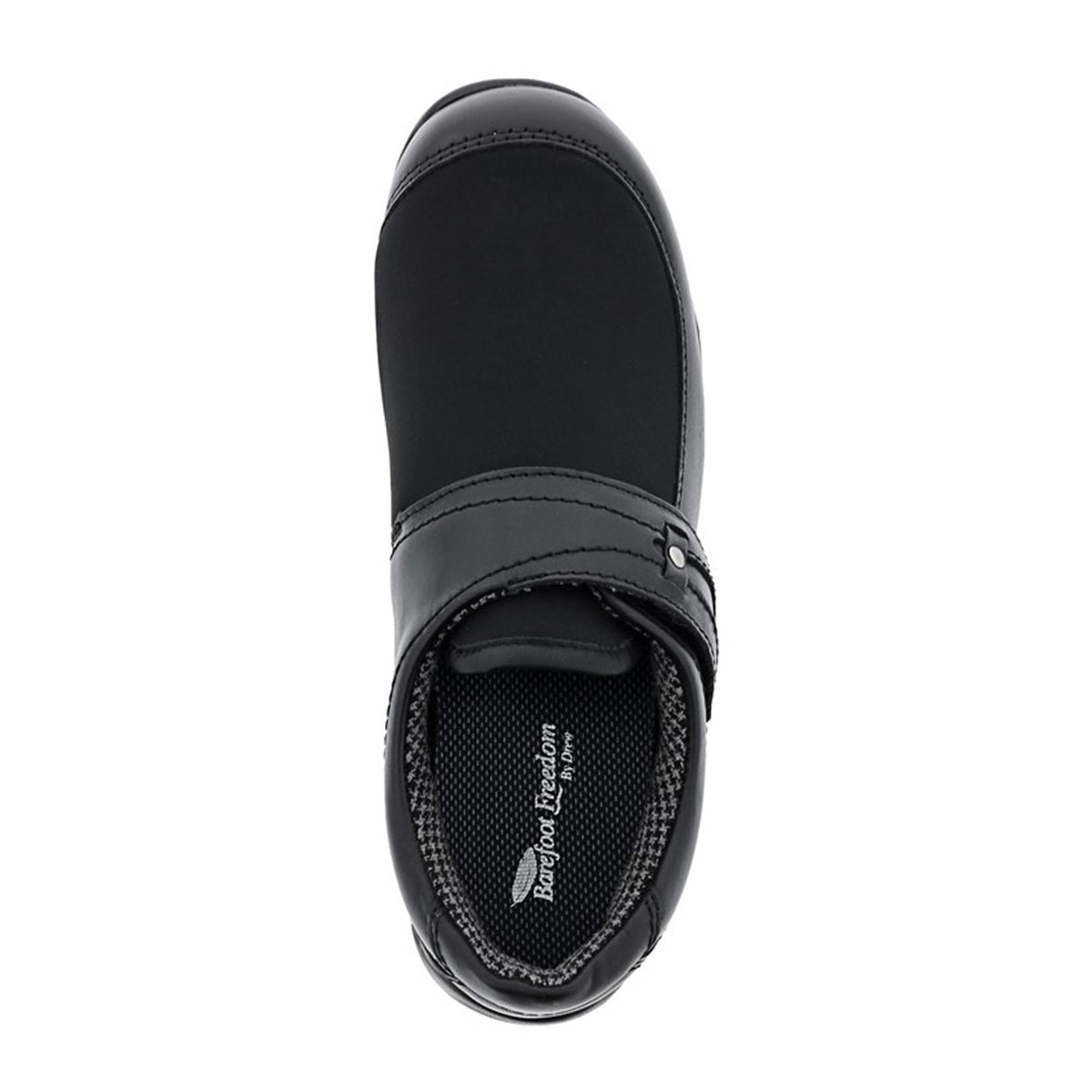 Drew Antwerp Slip On (Women) - Black Leather/Stretch Dress-Casual - Slip On - The Heel Shoe Fitters