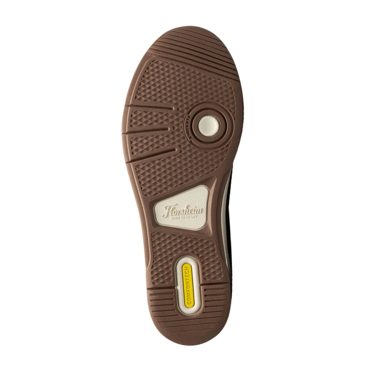 Florsheim Crossover Moc Toe Slip On (Men) - Navy Nubuck/Cognac Milled Dress-Casual - Slip On - The Heel Shoe Fitters