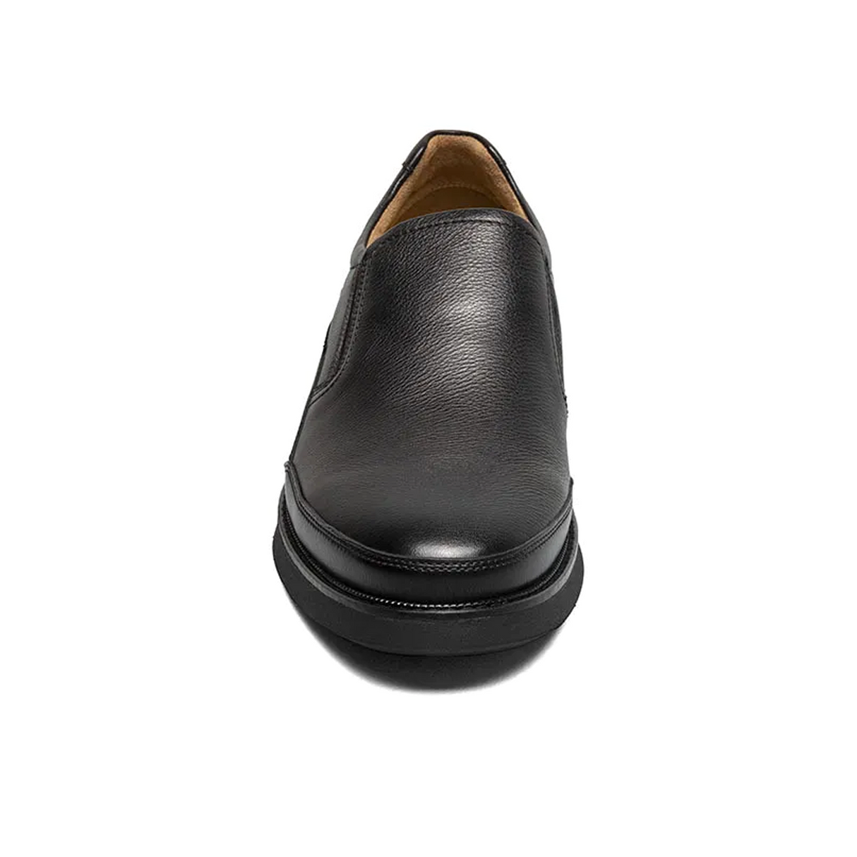 Florsheim Launch Moc Toe Slip On (Men) - Black Dress-Casual - Slip On - The Heel Shoe Fitters