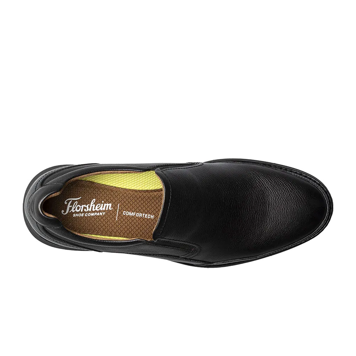 Florsheim Launch Moc Toe Slip On (Men) - Black Dress-Casual - Slip On - The Heel Shoe Fitters