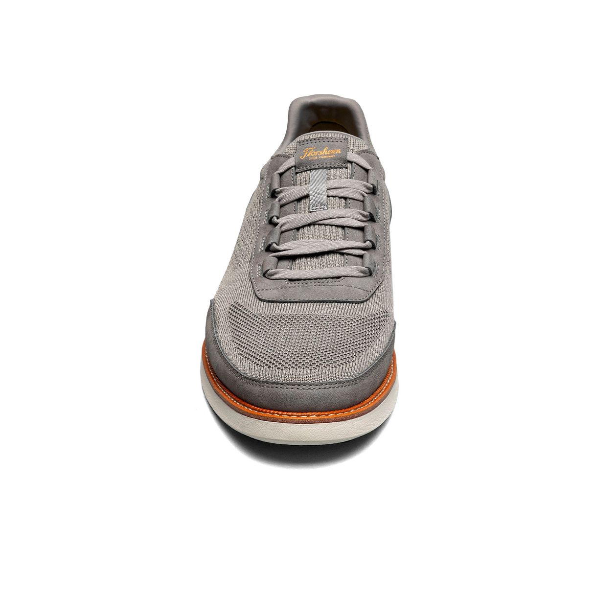 Florsheim Launch Knit Elastic Lace Slip On (Men) - Gray Athletic - Casual - Slip On - The Heel Shoe Fitters