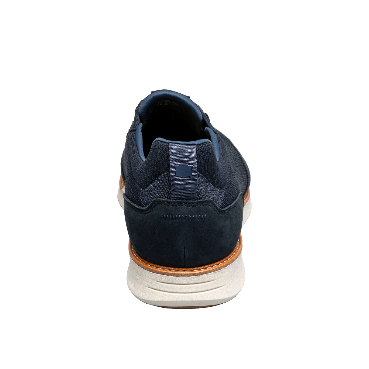 Florsheim Launch Knit Elastic Lace Slip On (Men) - Navy Athletic - Casual - Slip On - The Heel Shoe Fitters