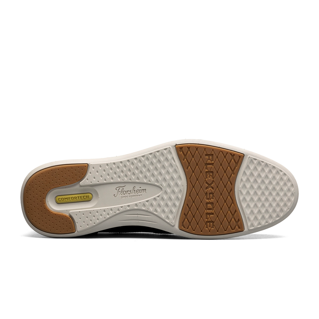 Florsheim Launch Knit Elastic Lace Slip On (Men) - Navy Athletic - Casual - Slip On - The Heel Shoe Fitters